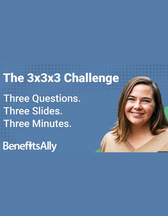 Watch the Benefits Ally 3x3x3 Challenge with Beth Holmes.